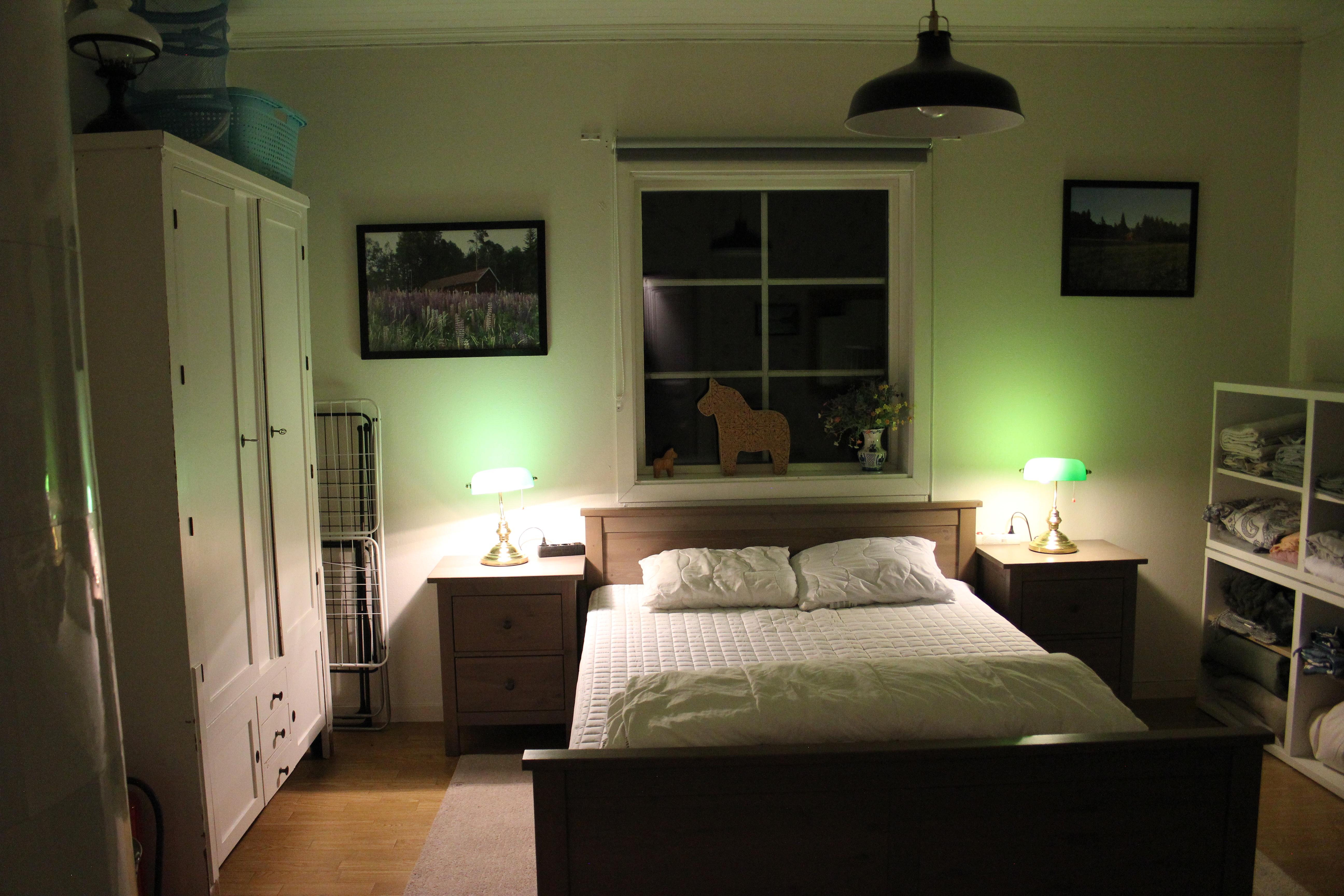 Schlafzimmer Ferienhaus Skålviken