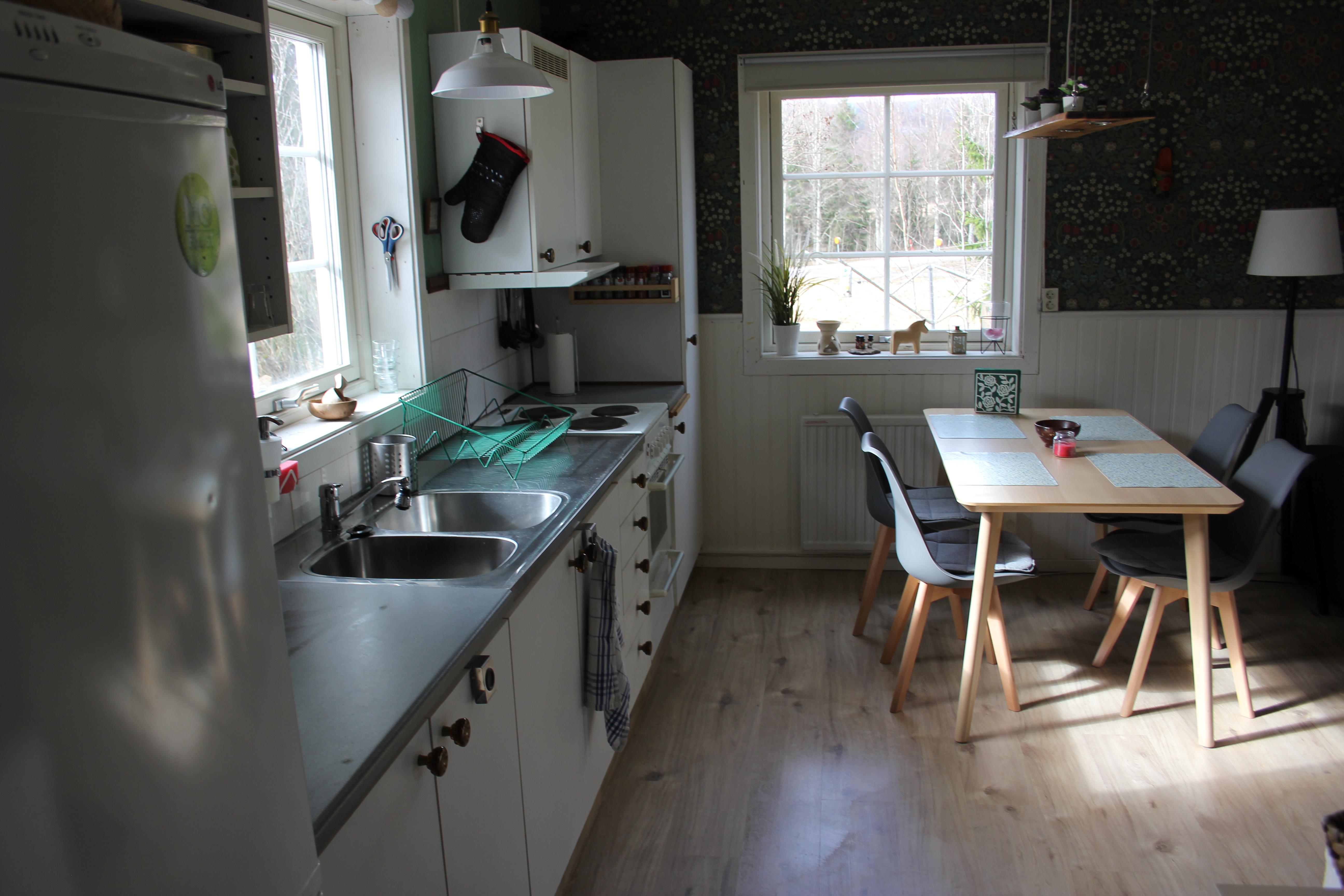 Küche Ferienhaus Skålviken Åsen Värmland